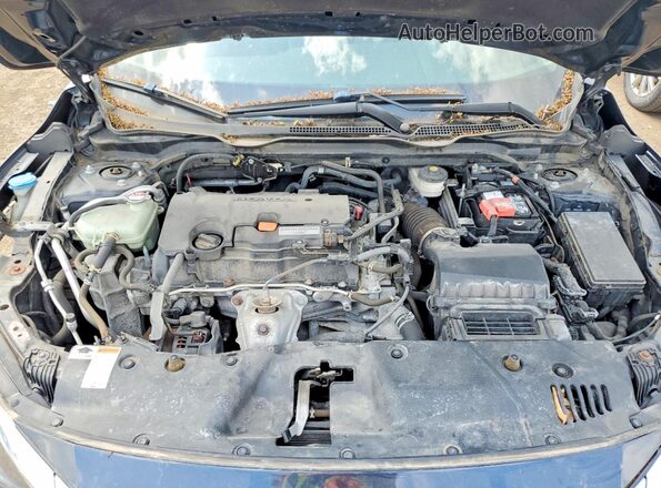 19XFC2F72JE017649 2018 HONDA CIVIC Gray Rear interior view
