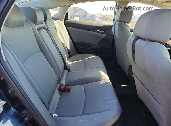 19XFC2F72JE017649 2018 HONDA CIVIC Gray Rear seats view