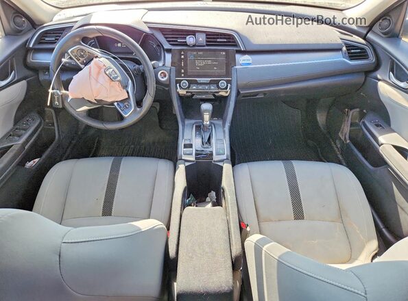 19XFC2F72JE017649 2018 HONDA CIVIC Gray Dashboard view
