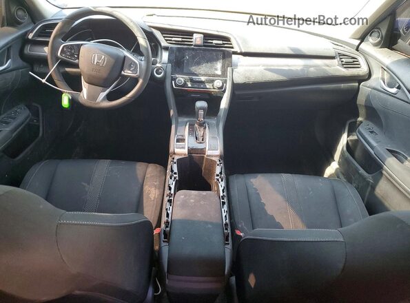 19XFC2F72JE044446 2018 HONDA CIVIC Blue Widok deski rozdzielczej