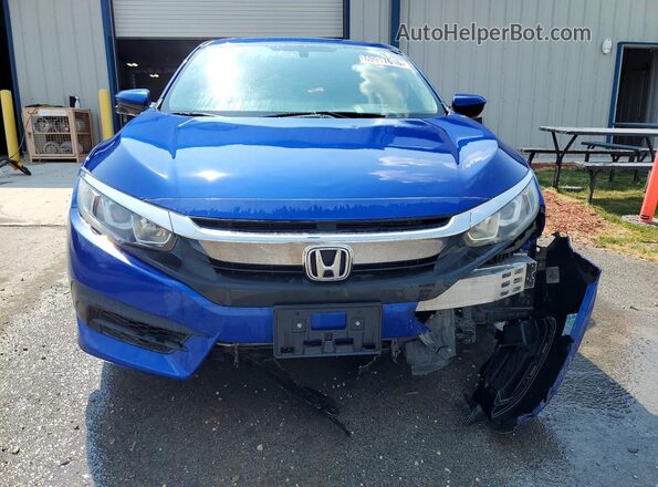 19XFC2F72JE044446 2018 HONDA CIVIC Blue Widok z przodu
