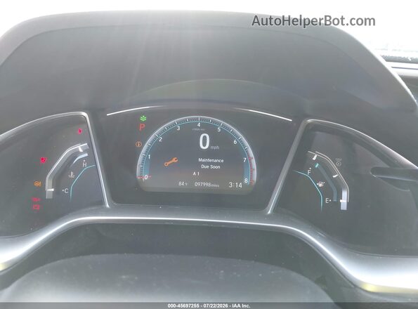 19XFC2F72JE208309 2018 HONDA CIVIC White Հետևի նստատեղերի տեսք