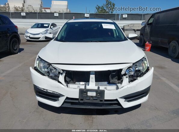 19XFC2F72JE208309 2018 HONDA CIVIC White Սարքավորումների վահանակի տեսք
