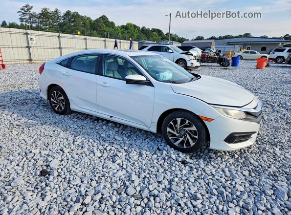 19XFC2F73GE045100 2016 HONDA CIVIC Белый Передняя правая четверть