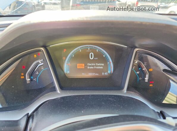 19XFC2F73GE045100 2016 HONDA CIVIC Белый Вид щитка приборов