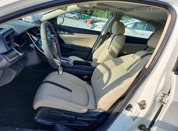 19XFC2F73GE045100 2016 HONDA CIVIC Белый Вид салона спереди