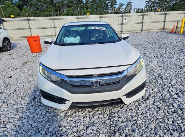 19XFC2F73GE045100 2016 HONDA CIVIC Белый Вид спереди