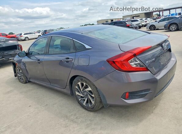 19XFC2F73GE065668 2016 HONDA CIVIC Gray Հետևի ձախ