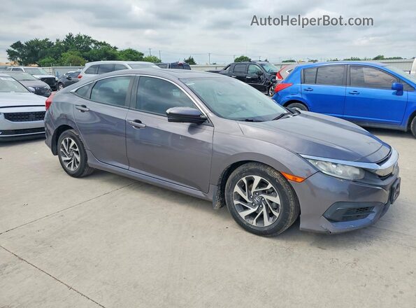 19XFC2F73GE065668 2016 HONDA CIVIC Gray Առջևի աջ