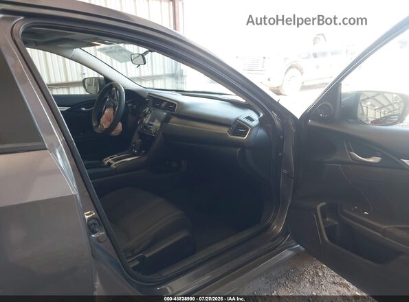 19XFC2F73GE076167 2016 HONDA CIVIC Gray Vista interior delantera