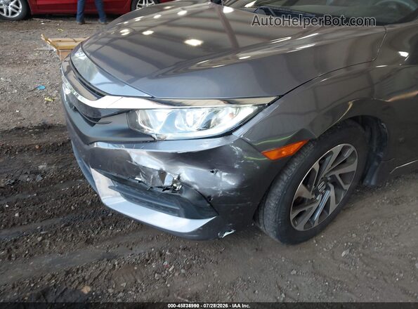 19XFC2F73GE076167 2016 HONDA CIVIC Gray Vista frontal