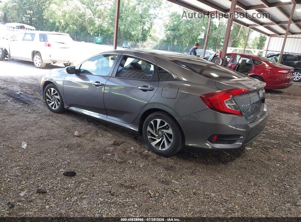 19XFC2F73GE076167 2016 HONDA CIVIC Gray Trasero izquierdo