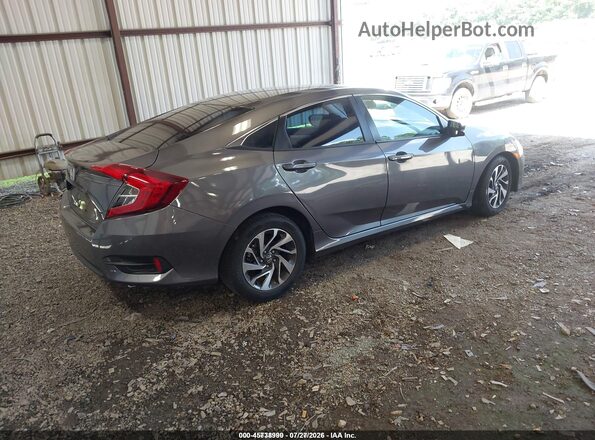 19XFC2F73GE076167 2016 HONDA CIVIC Gray Trasero derecho