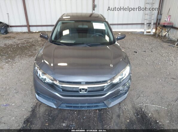 19XFC2F73GE076167 2016 HONDA CIVIC Gray Vista del cuadro de instrumentos