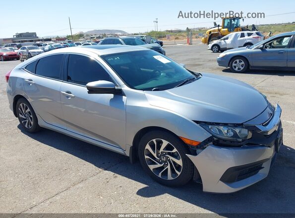 19XFC2F73GE076881 2016 HONDA CIVIC Silver Սալոնի հետևի տեսք