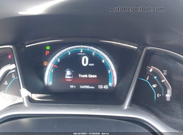 19XFC2F73GE076881 2016 HONDA CIVIC Silver Հետևի նստատեղերի տեսք