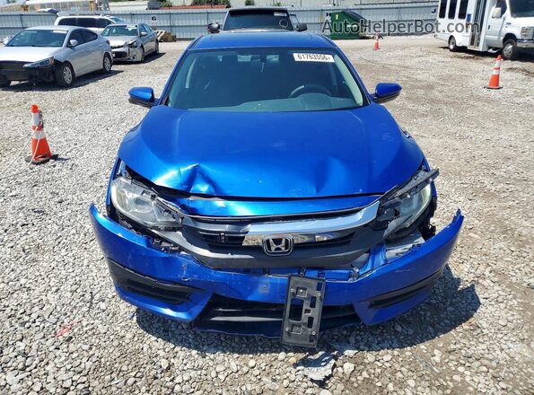 19XFC2F73GE091364 2016 HONDA CIVIC Blue წინა ხედი