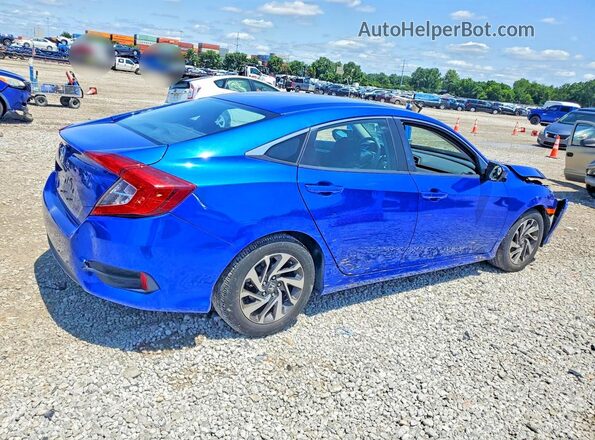 19XFC2F73GE091364 2016 HONDA CIVIC Blue უკანა მარჯვენა