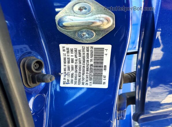 19XFC2F73GE091364 2016 HONDA CIVIC Blue ძრავის განყოფილების ხედი