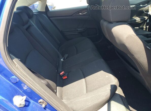 19XFC2F73GE091364 2016 HONDA CIVIC Blue უკანა სავარძლების ხედი