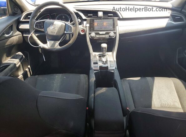 19XFC2F73GE091364 2016 HONDA CIVIC Blue წინა პანელის ხედი