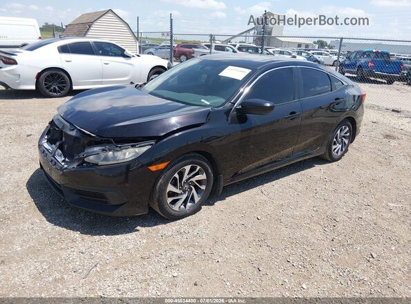 19XFC2F73HE007609 2017 HONDA CIVIC Black Передня ліва чверть