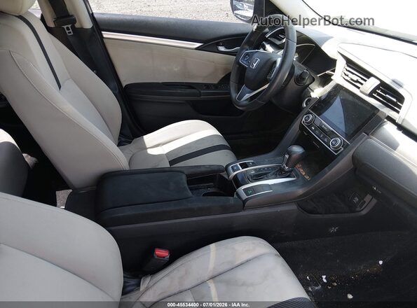 19XFC2F73HE007609 2017 HONDA CIVIC Black Вид салону спереду