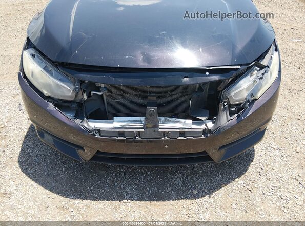 19XFC2F73HE007609 2017 HONDA CIVIC Black Вид спереду