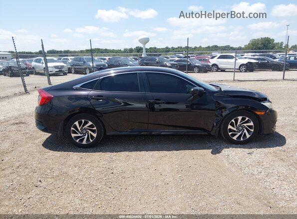 19XFC2F73HE007609 2017 HONDA CIVIC Black Панорамний вид салону 360°