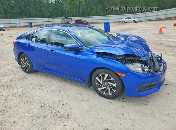 19XFC2F73HE017881 2017 HONDA CIVIC Blue Передня права чверть