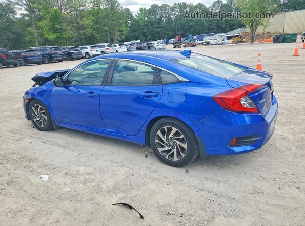 19XFC2F73HE017881 2017 HONDA CIVIC Blue Задня ліва чверть