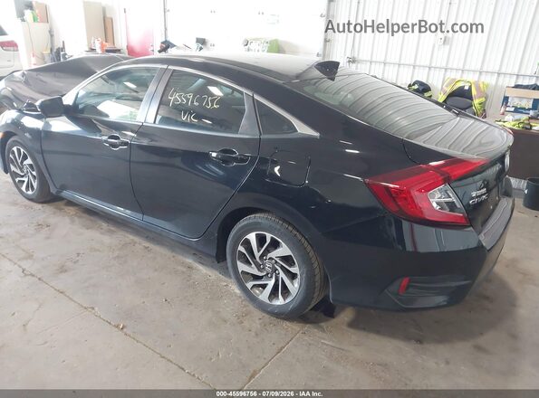 19XFC2F73HE036821 2017 HONDA CIVIC Черный Задняя левая четверть