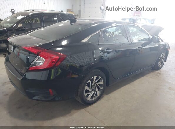 19XFC2F73HE036821 2017 HONDA CIVIC Черный Задняя правая четверть