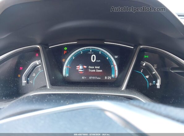 19XFC2F73HE051786 2017 HONDA CIVIC Gray უკანა სავარძლების ხედი