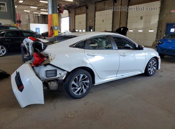 19XFC2F73HE051982 2017 HONDA CIVIC Белый Задняя правая четверть