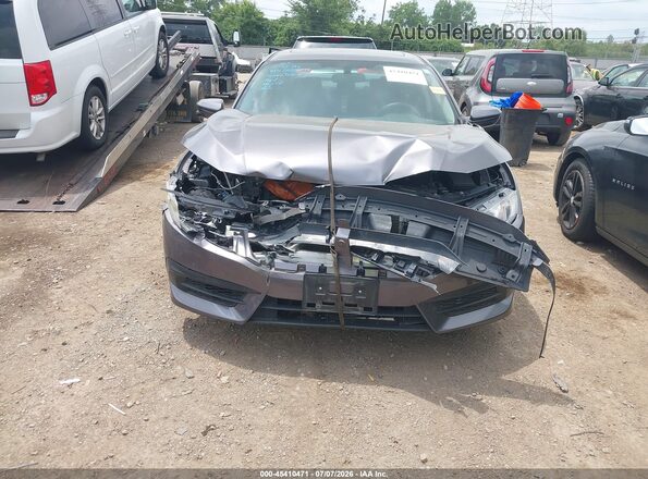 19XFC2F73HE055241 2017 HONDA CIVIC Gray Սարքավորումների վահանակի տեսք