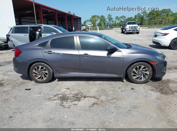 19XFC2F73HE060021 2017 HONDA CIVIC Gray Սալոնի հետևի տեսք