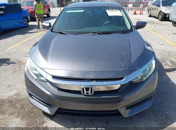 19XFC2F73HE060021 2017 HONDA CIVIC Gray Սարքավորումների վահանակի տեսք
