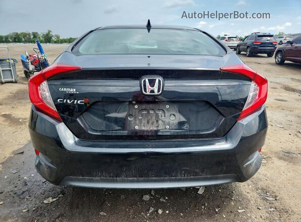 19XFC2F73HE201475 2017 HONDA CIVIC Black Вид ззаду