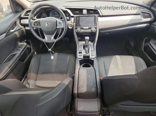 19XFC2F73HE201475 2017 HONDA CIVIC Black Вид панелі приладів