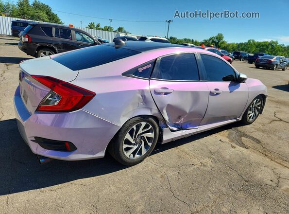 19XFC2F73HE204912 2017 HONDA CIVIC Pink Задня права чверть