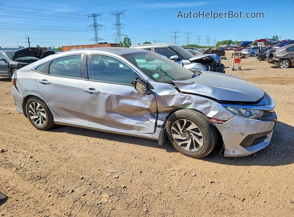 19XFC2F73JE003386 2018 HONDA CIVIC Серебряный Передняя правая четверть