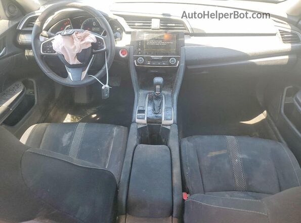 19XFC2F73JE011360 2018 HONDA CIVIC Black Вид панелі приладів