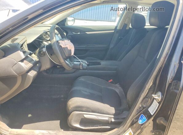 19XFC2F73JE011360 2018 HONDA CIVIC Black Вид салону спереду
