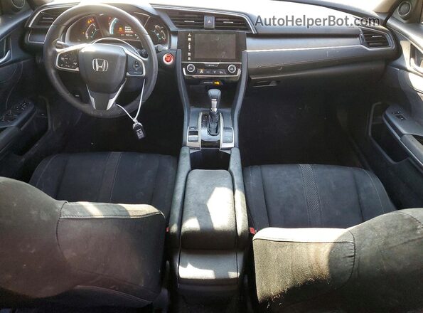 19XFC2F73JE011374 2018 HONDA CIVIC Silver Vista del salpicadero
