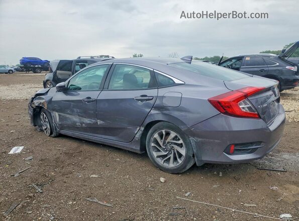 19XFC2F73JE033665 2018 HONDA CIVIC Gray უკანა მარცხენა