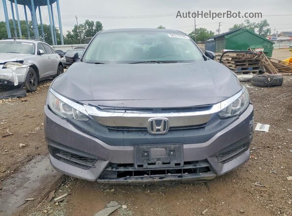 19XFC2F73JE033665 2018 HONDA CIVIC Gray წინა ხედი