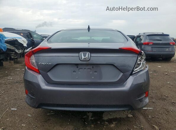 19XFC2F73JE033665 2018 HONDA CIVIC Gray უკანა ხედი