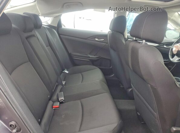 19XFC2F73JE033665 2018 HONDA CIVIC Gray უკანა სავარძლების ხედი