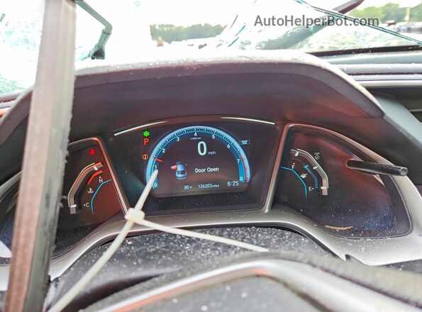 19XFC2F74GE012929 2016 HONDA CIVIC Charcoal Սարքավորումների վահանակի տեսք